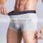 Men's Underwear Boxer Briefs No Ride-up Cotton Mid-waist Seamless Underwear Men