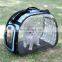 Amazon Hot Sell Transparent PVC Pet Bag Carrier Folding Small Dog Cat Outside Travel Cage