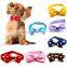 New Arrived Polyester Christmas Series Footprint Bell Pet Dog Bow Ties Collar Bow
