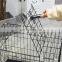 Designs Stainless Steel Iron Collapsible Commercial Wire Cheap Wholesale Large Metal Pet Dog Kennel Cage House For Sale Cheap