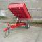 Compact tractor tipping link box transport box
