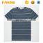 Wholesale Fashion Custom Striped T-Shirt Man T-Shirt