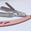 New Barber Salon Straight Razor - Metal Stainless Steel Razor - Plastic Handle Barber Razor