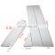 For Nissan Qashqai J11 2014 2015 2016 2017 2018 2019 Chrome Car Window Pillar Post Cover Trim Strip Sticker Stainless Steel