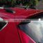 Tail wing roof visor rear spoiler lip for for hyundai accent spoiler rear trunk unpainted