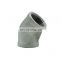 stainless steel pipe fitting ss 304 316L 45 degree forging Female thread bsp elbow with fast delivery