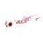 jigging head  fish lure with luminous rubber skirts for deep sea fishing lure