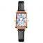 Simple Design 1764 Minimalist Square Dial Women Watches In Wristwatches Leather Ladies Bracelet