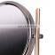 Latest High Quality Table Round Makeup Vanity Mirror Home Magnifying 2-Face Makeup Mirror With Storage Box