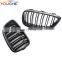 F22 grille carbon fiber front bumper grille for BMW 2 series F22 F23 M2 F87 2014-2018