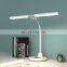 Double Head 360 Flexible Study Lamp Led Rechargeable Smart Usb Reading Desk Light Lamp For Work Hotel Office Home Table Lamps