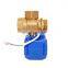 3 way Electric Valve vertical type BSP brass DC12V 24v  DN15 3 way t port 1/2 