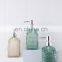 bath bathroom accessories sets high quality glass soap dispenser