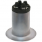 Extra-Tall Aluminum Roof Electrical Flashing Boot with C481 Cap