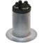 Extra-Tall Aluminum Roof Flashing Boot with C412 Cap