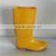 yellow rain boots for working boots with men