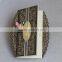Classical Custom Wooden Laser Cut Wedding Invitation Card in Japanese