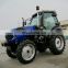 Hot sales 70hp 4WD compact farm tractor with cab with front end loader 4 in 1 bucket