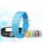 Mobile accessories W5 usb 3D smart bracelet,chargeable smart wristband