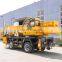 Telescopic boom 7 sections 30 meter length pickup truck crane with cable winch