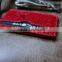 Hot Sale Luxury Hot Sale Red Blue Color Water Snake Skin Leather Credit Card Holder