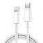 Lighting/USB C To Lighting USB-C to Lightning Cable Rubber Shell ABS case TPE jacket 3A Fast Charge with MFi Certified