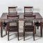 Wooden heavy-duty dining table and chairs set of high quality                        
                                                Quality Choice