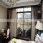 collapsible door Customized glass sliding doors for balcony with high-quality plastic frame
