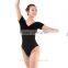 Girls Two Tone Velvet Leotard, Girl Leotard, Training Dancewear