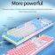 Custom color K500 wired keyboard washable gaming rgb game gamer keyboard computer wired keyboards