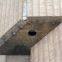 Wodon chromium carbide  wear-resistant parts for steel mill slider