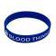 Wholesale Silicone Wristband Stretchy Soft Debossed Ink-filled Promotional Rubber Bracelets for Hospital and Medical Work