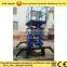 1.35~16m, 0.5 ton manual scissor lift platform /portable lift platform /table top scissor lift platform