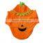 Halloween Festival Pumpkin Dog Apparels with Shorn Velvet Material and Extra Heavy Soft Wool fit for Autumn and Winter