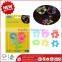 2016 new funny sticker silicone rubber party drink wine glass markers with high quality