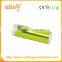 Wholesale custom aluminum alloy digital display lipstick 2600mAh power bank