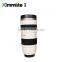 Small White 2 Generation Stainless Steel Camera Lens Coffee Mug for Canon 70-200MM