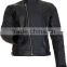 2015 MENS SLIMFIT QUILTED LEATHER JACKET BLACK COLOR