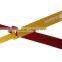 Printed colorful hook and loop back to back wire cable tie