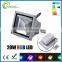 20w 30w 50w color changing Landscape Outdoor Lamp Garden IR Remote ,10W RGB LED Flood Spotlight