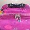 factory overrun printed 4pcs trolley luggage set 600D polyester