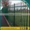 double top rails decorative wrought iron fence /spear top metal fence/ steel fence(Guangzhou Factory)