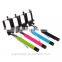 2015 popular factory price selfie stick with Audio cable