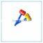 PVC inflatable big hammer for promotinal