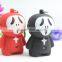 Halloween led sound key chain/keyring