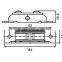 Adjustable Nylon PulleyFor PVC Window