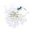 2.2m Christmas Warm White Crystal Ball Globe Bubble String 20 LED Lamp Fairy Light for Party Wedding Home Decor Gift