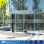 Wuxi modern industrial building, 2 wings automatic revolving door, CE UL ISO9001 certificate