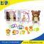 8pcs assorted mini baby rattle set toy with window box