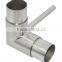 304 316 stainless steel round steel tube connectors